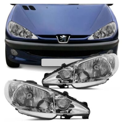 206 Headlamp Crystal