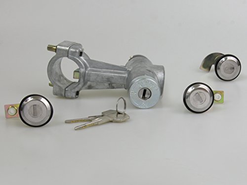 1400 Ignition Switch Assembly + 3 barrel and key 4pc