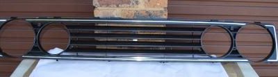 Golf 1 Grille De-badged Twin Headlight Chrome