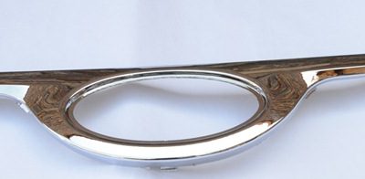 i10 '07 to '10 Upper Grille Chrome Trim