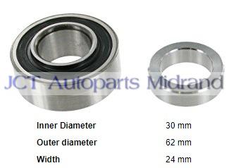1400 Rear Wheel Bearing Kit