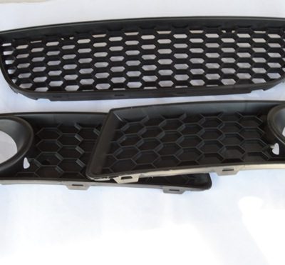 Polo 5 Honey Comb Bumper Grille Set 3pc